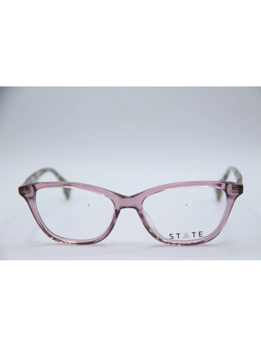 State Optical Drexel Pink Cloud Stone Authentic Frames Eyeglasses 54-17-140 MM